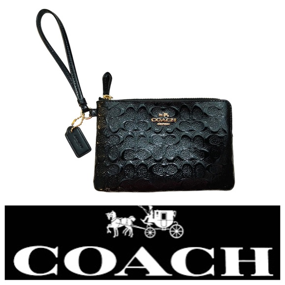 Coach Handbags - Coach Patent Leather Wristlet